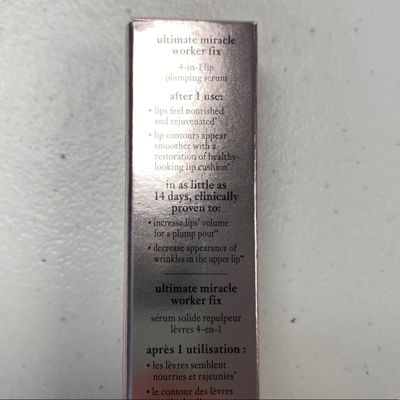 PHILOSOPHY Ultimate Miracle Worker Fix LIP SERUM new and sealed - Picture 3 of 5
